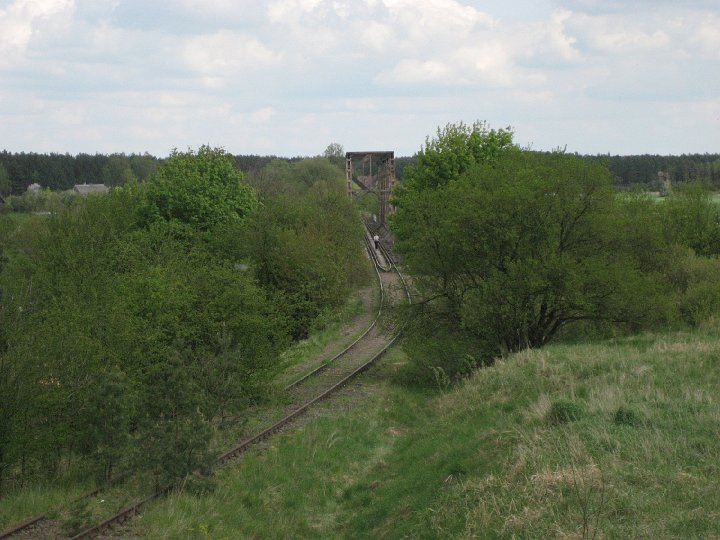 IMG_2559.JPG - Jest! Cel mojej wycieczki: most na Warcie, na nieczynnej(?) linii kolejowej z Obornik do Wronek