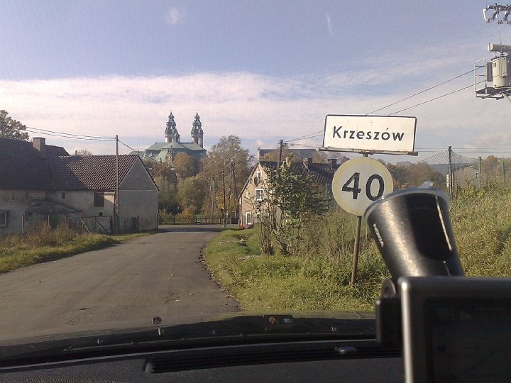 20081018554.jpg - Wieże klasztoru Cystersów w Krzeszowie koło Kamiennej Góry